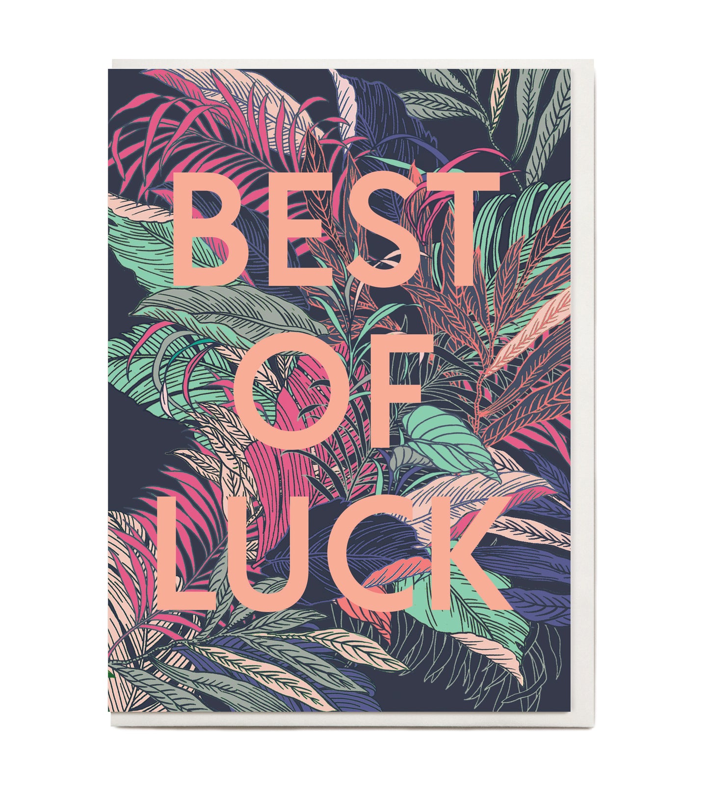 New! Best of Luck Greeting Card