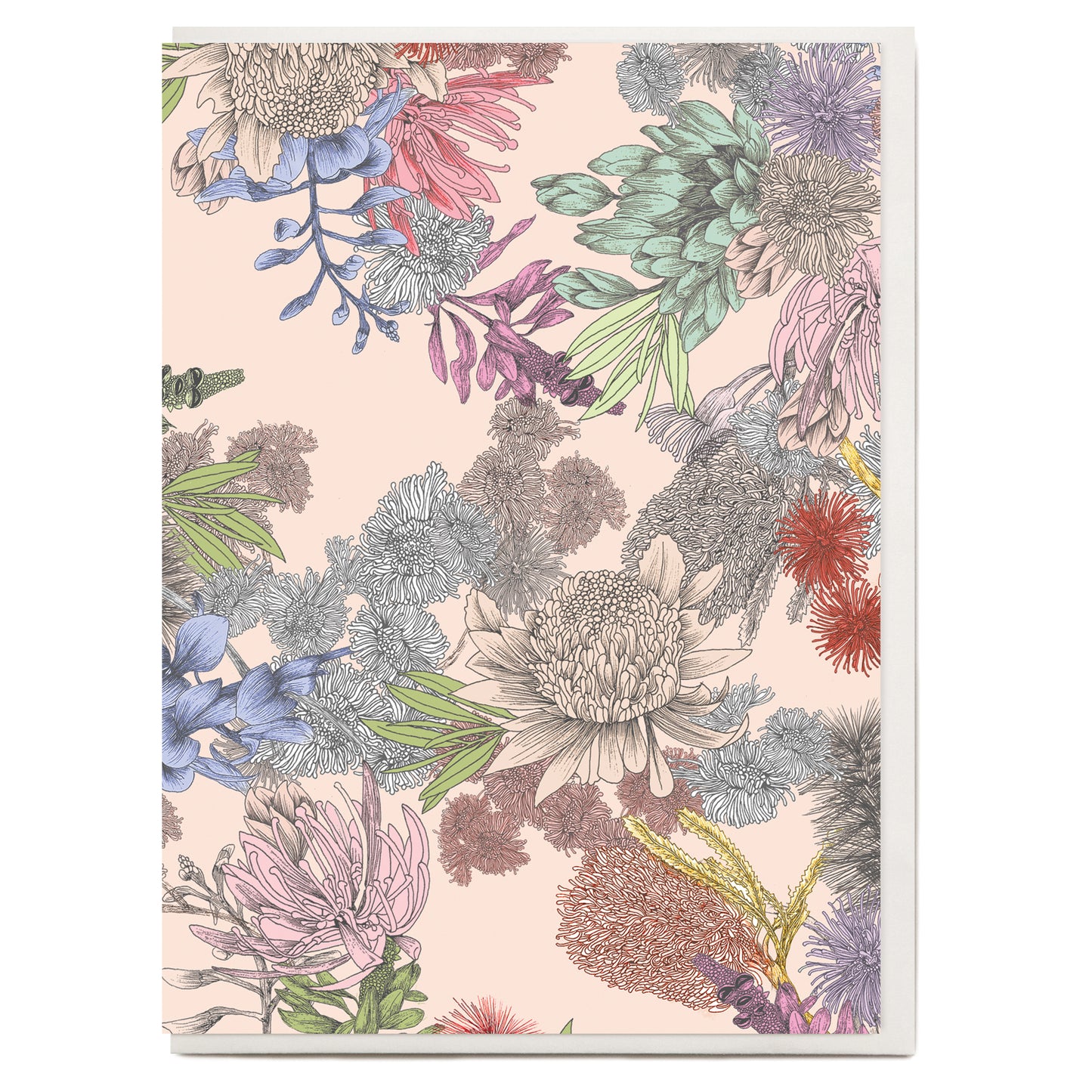Native Floral Greeting Card