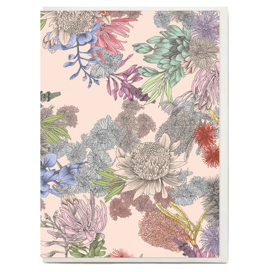 Native Floral Greeting Card