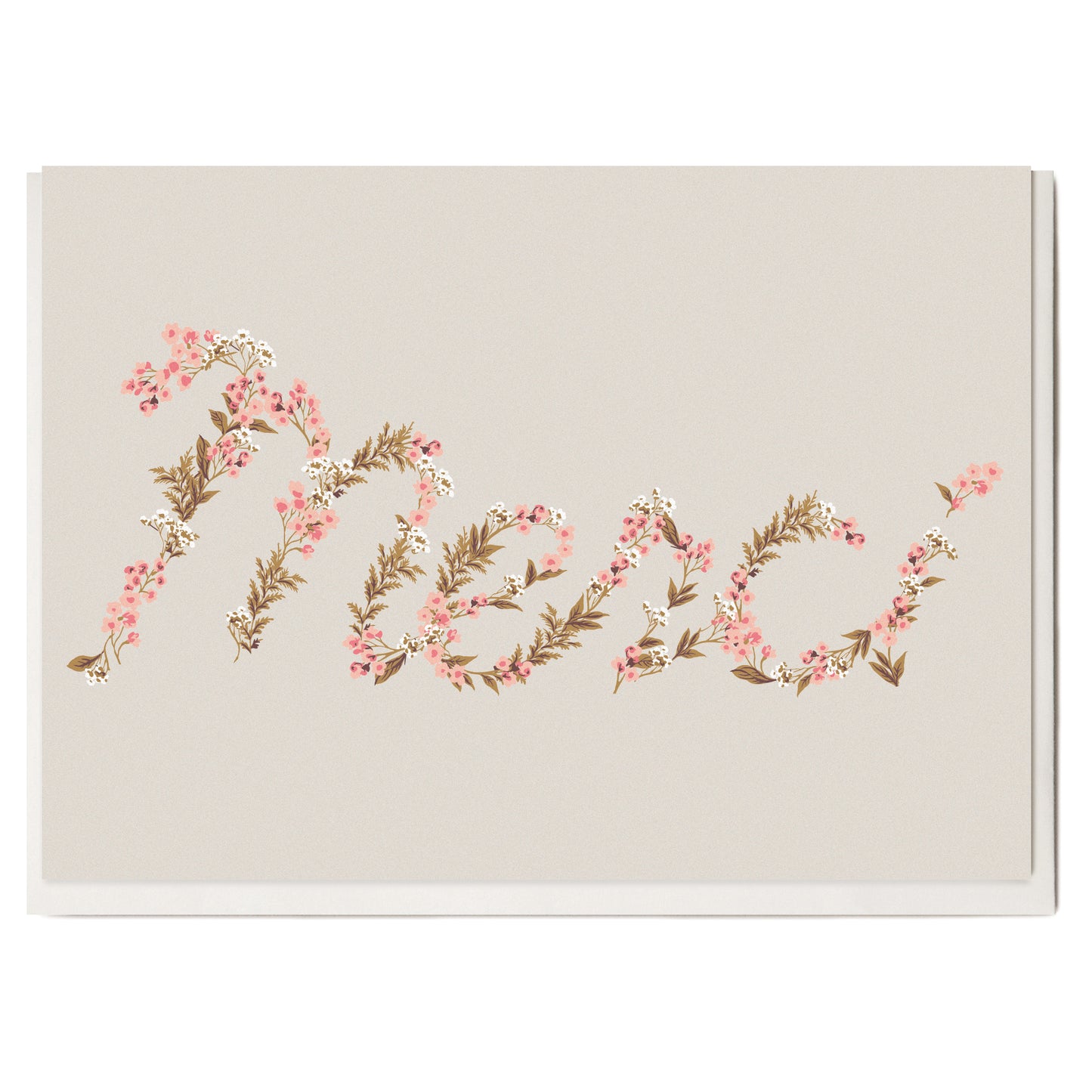 Merci Greeting Card
