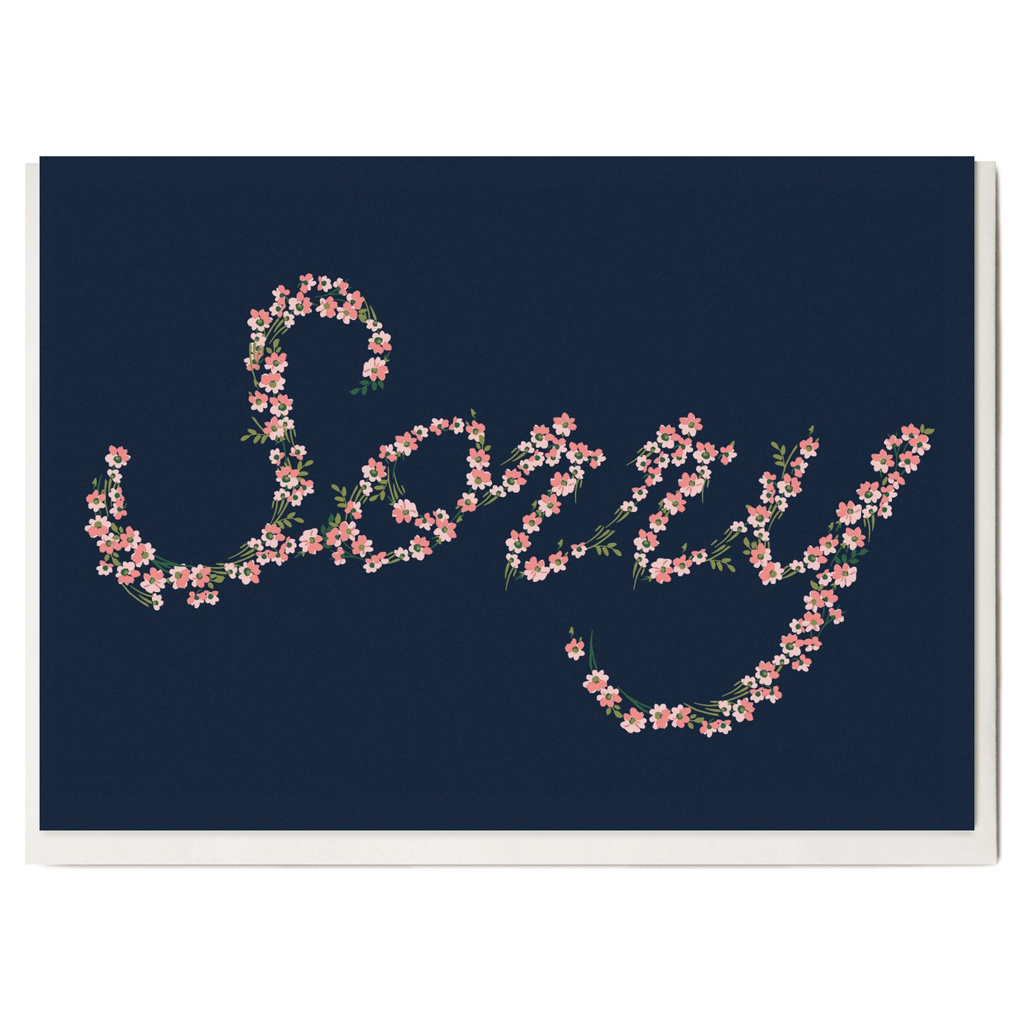 Sorry Greeting Card