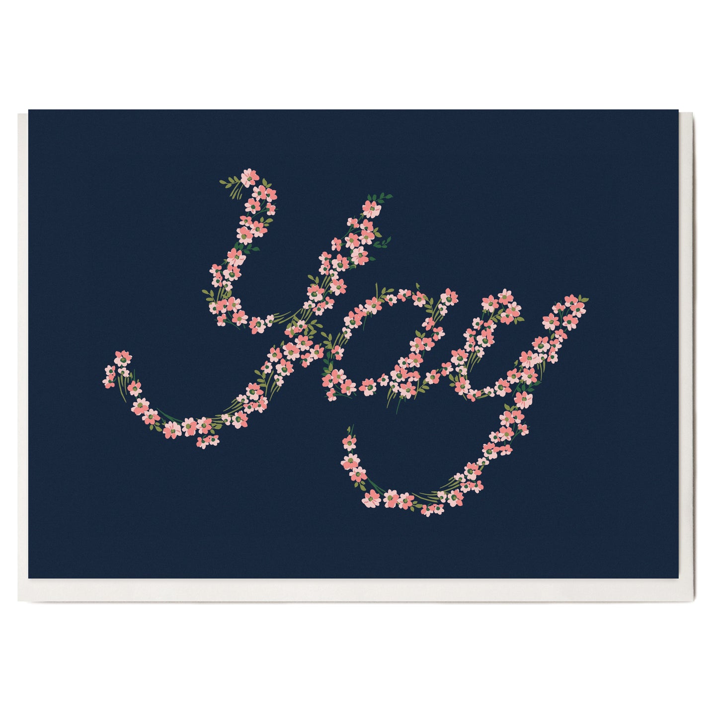 Yay Greeting Card