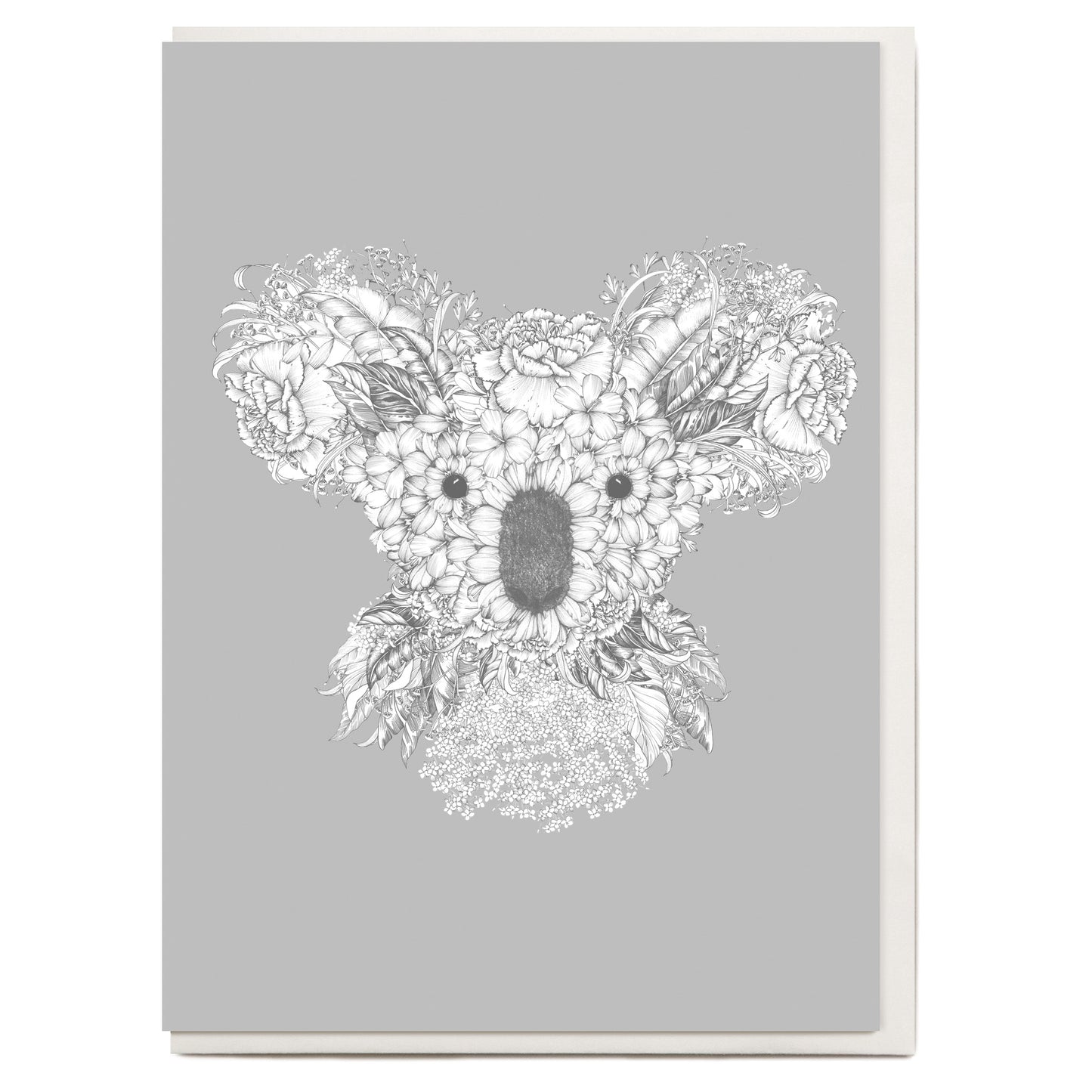 Drawn Koala Greeting Card