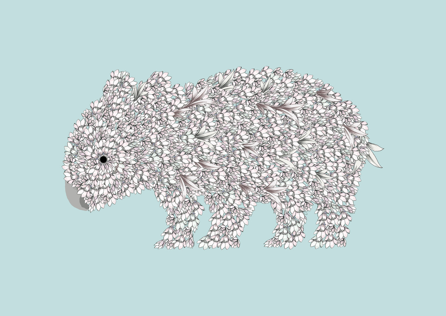 Wombat blue