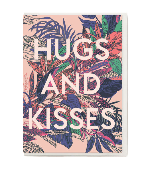 New! Hugs and Kisses Greeting Card